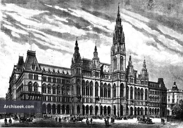 1883 - Rathaus, Vienna, Austria 