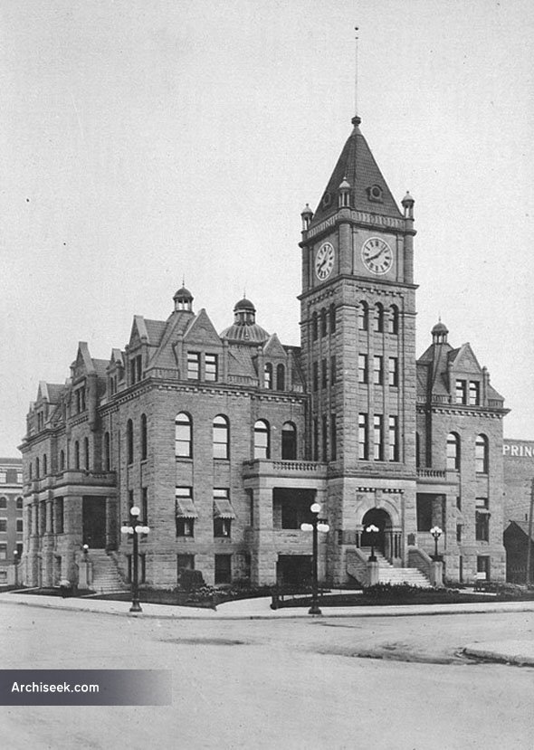 1911 City Hall, Calgary, Alberta Archiseek Irish Architecture