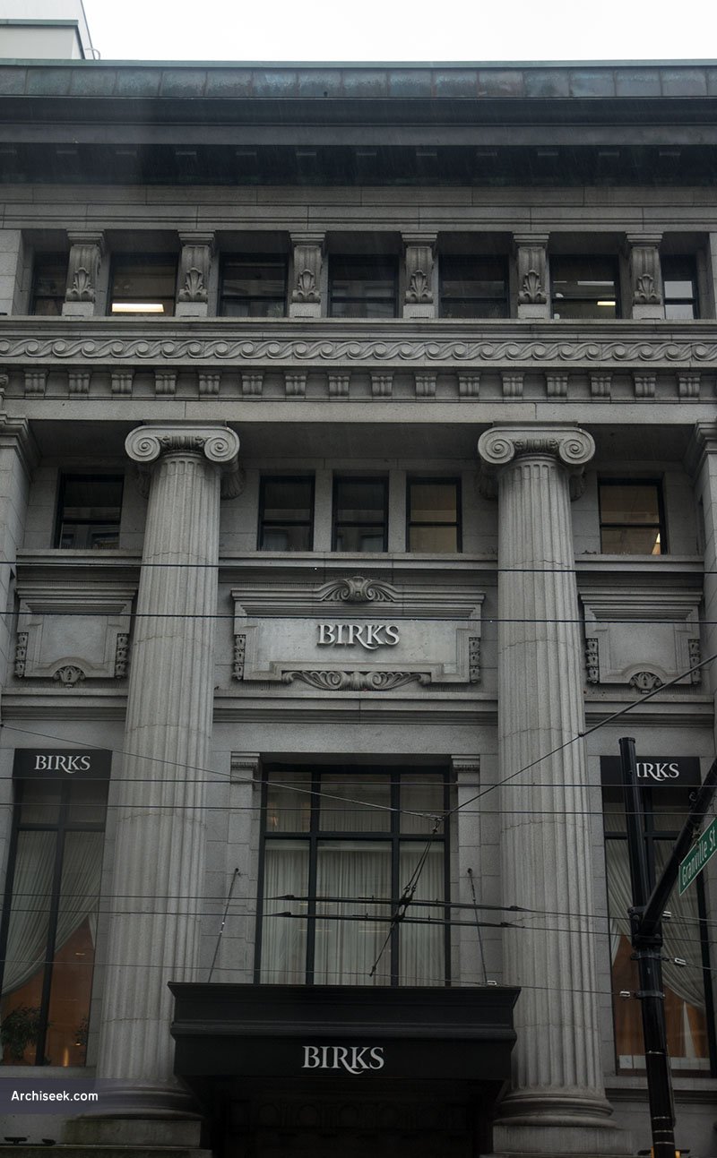 1915 Canadian Bank of Commerce, Vancouver Archiseek Irish
