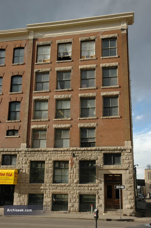 1905 Aldous Block, Donald St., Winnipeg, Manitoba Archiseek Irish