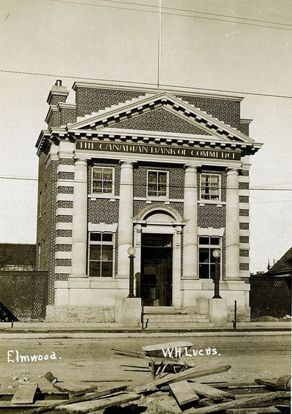 1906 Canadian Bank of Commerce building, Elmwood, Winnipeg