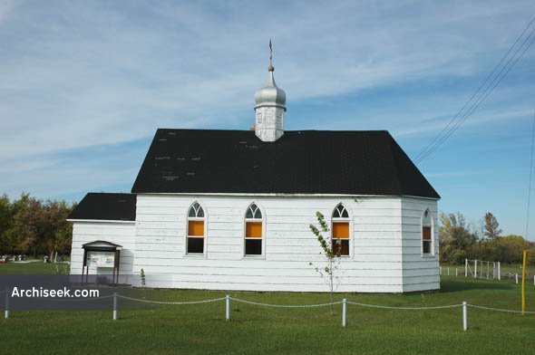 1906 Holy Trinity Church, Poplar Park, Manitoba