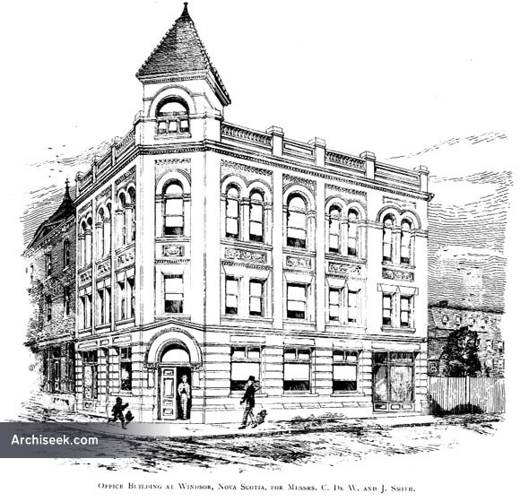 1899 Office Building, Windsor, Nova Scotia Archiseek Irish