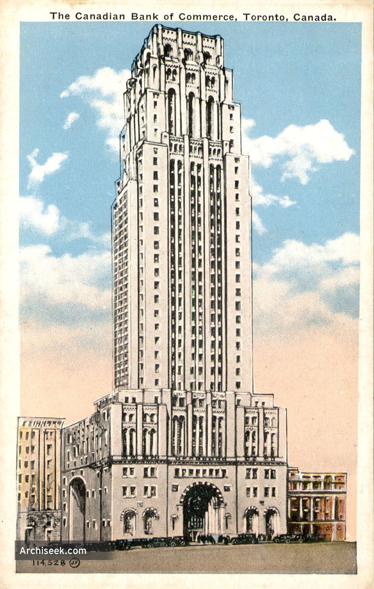 1931 - Canadian Bank of Commerce Tower, Toronto - Architecture of ...
