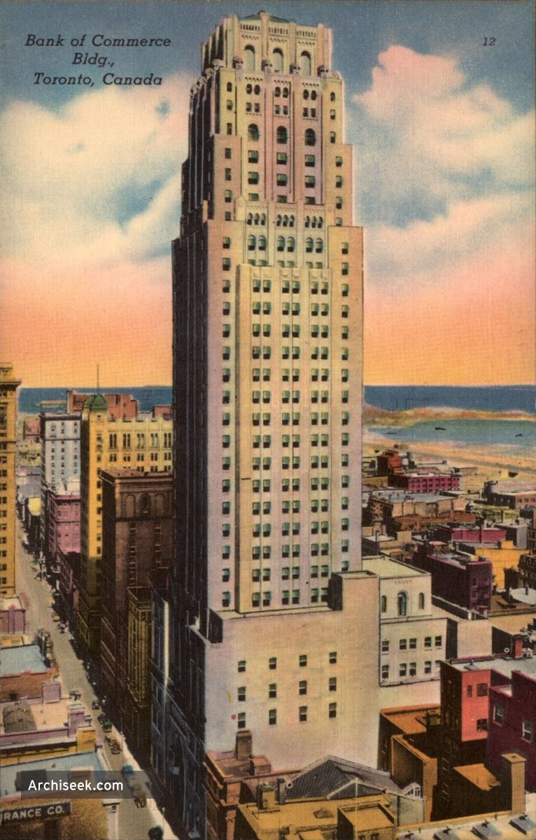 1931 - Canadian Bank of Commerce Tower, Toronto - Architecture of ...