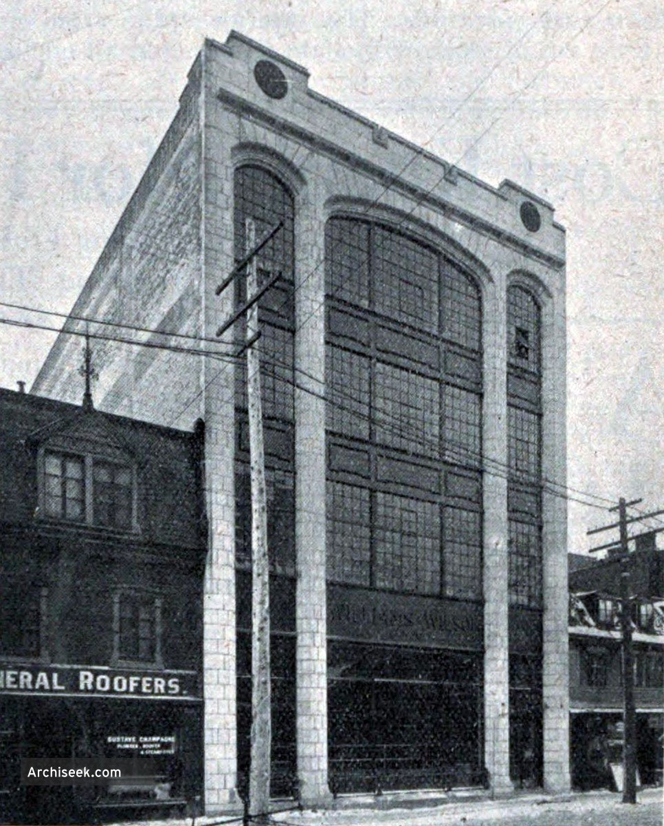 1919 - Williams & Wilson Building, Montreal, Canada - Lost Buildings of ...