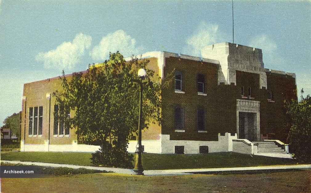 1939 Yorkton Armoury, Saskatchewan Archiseek Irish Architecture