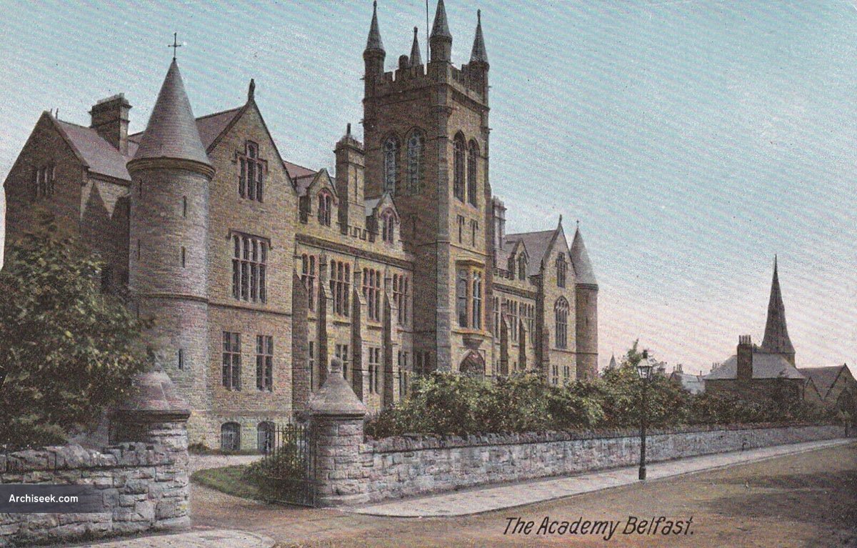 1880 Belfast Royal Academy, Cliftonville Rd., Belfast Architecture