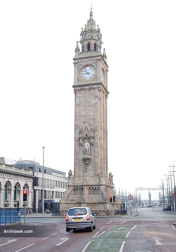1870 Albert Memorial Clock, Belfast Archiseek Irish Architecture