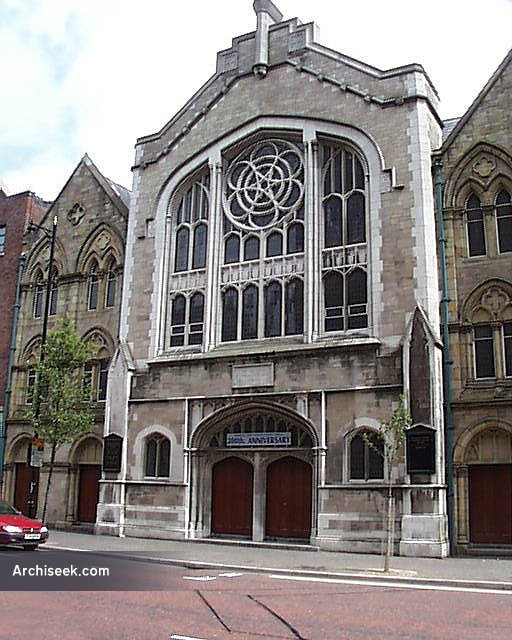 1860 Donegall Street Congregational Church, Belfast Archiseek