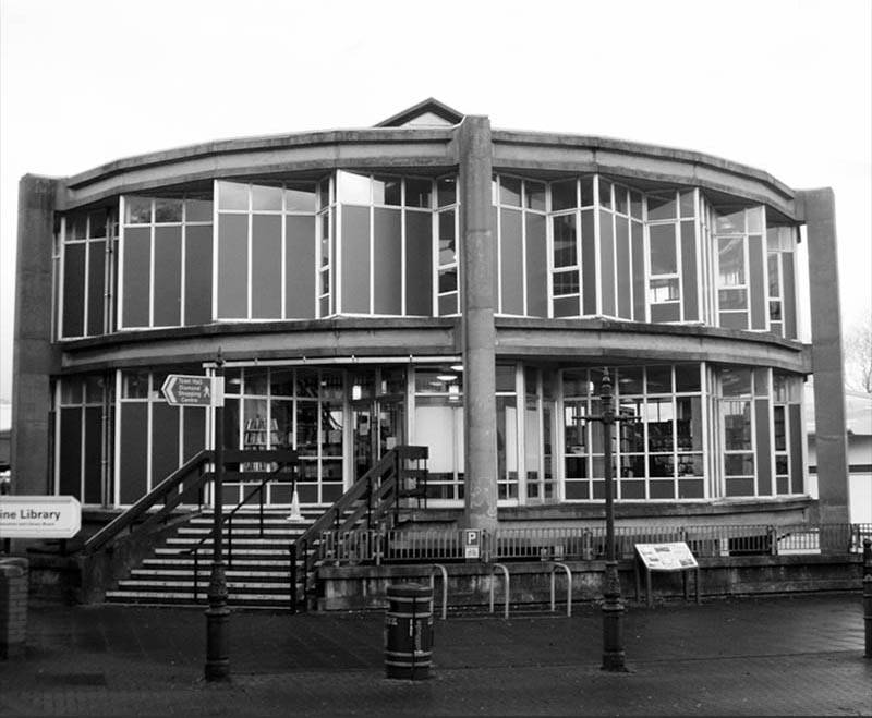 1969 Library, Coleraine, Co. Derry Archiseek Irish Architecture