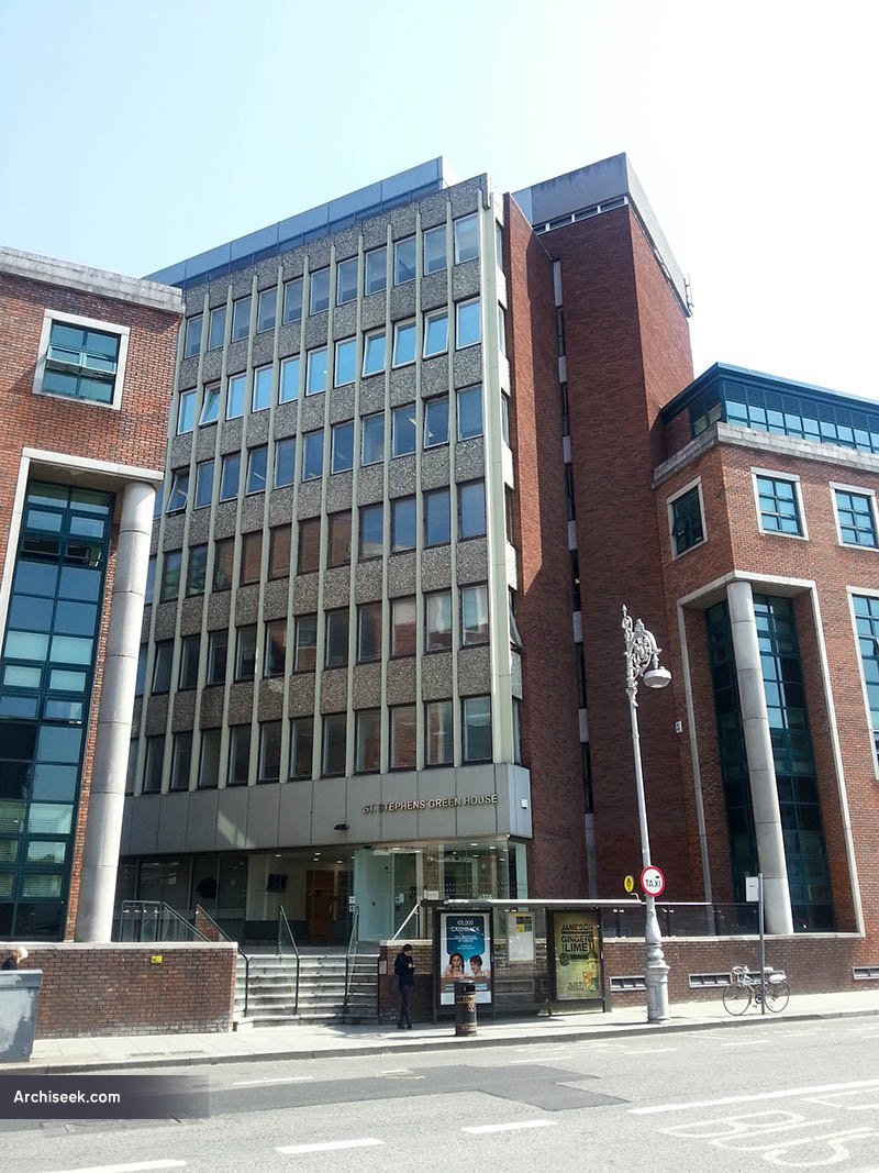 1964 St. Stephen’s Green House, Earlsfort Terrace, Dublin Archiseek