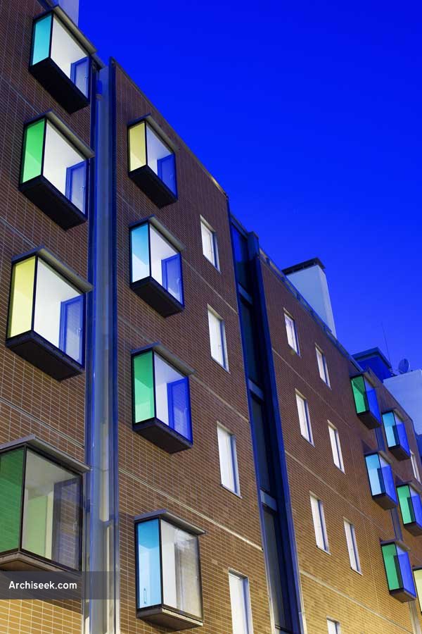 Sean Harrington Architects-York street housing dusk