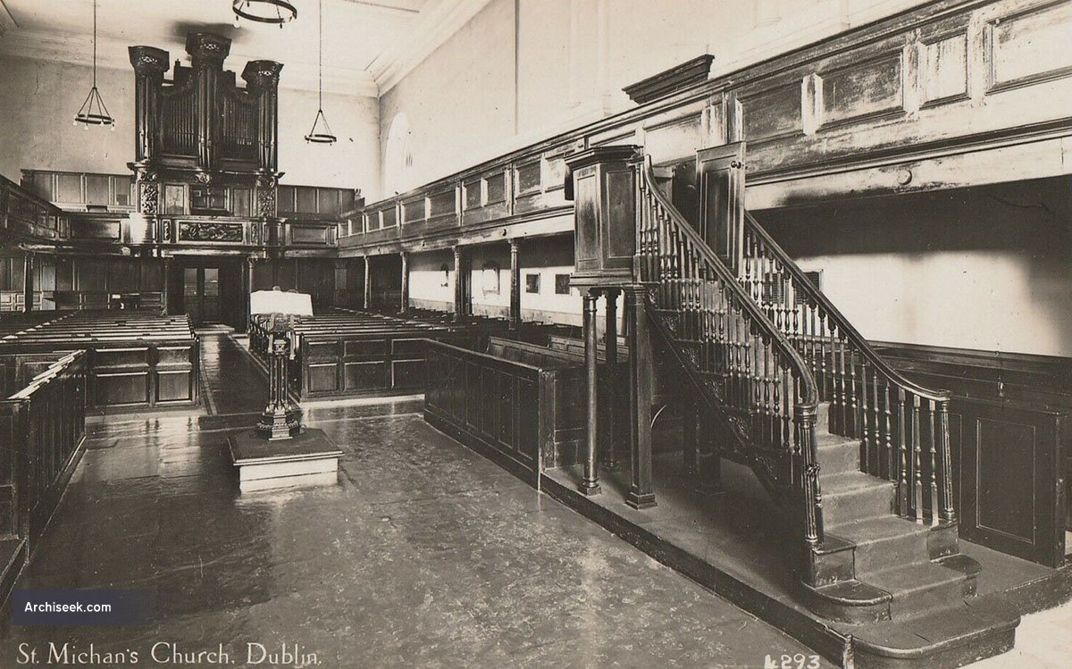 1686 - St Michan's Church of Ireland, Church Street, Dublin ...