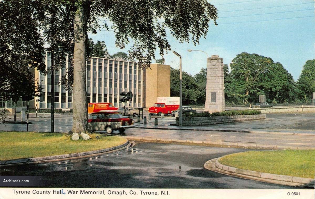 1962 County Hall, Omagh, Co. Tyrone Archiseek Irish Architecture