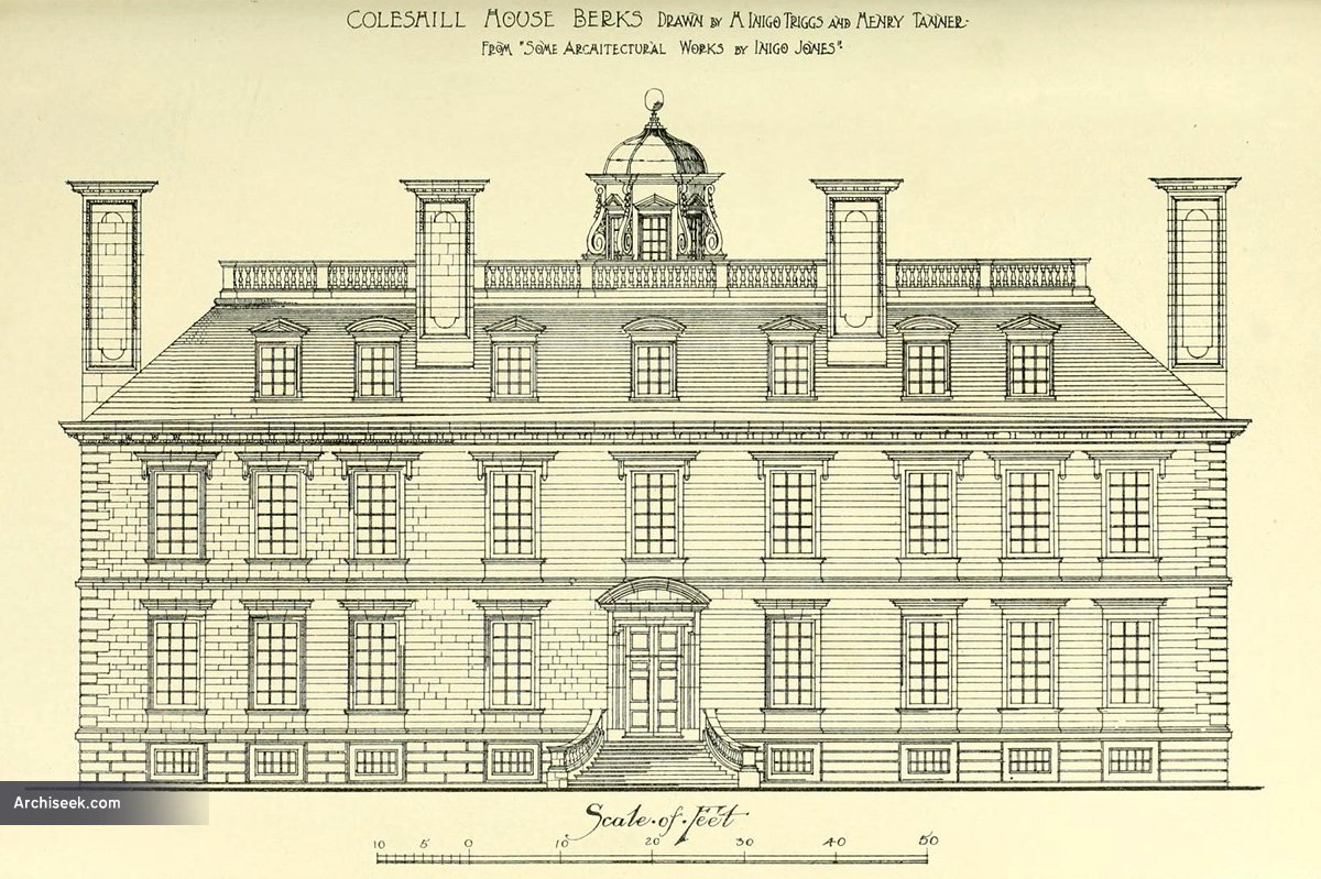 1660 Coleshill House, Berkshire Archiseek Irish Architecture