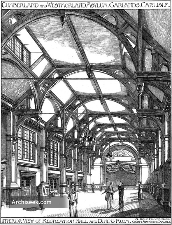 1906 Cumberland & Westmorland Asylum, Garlands, Carlisle, Cumbria