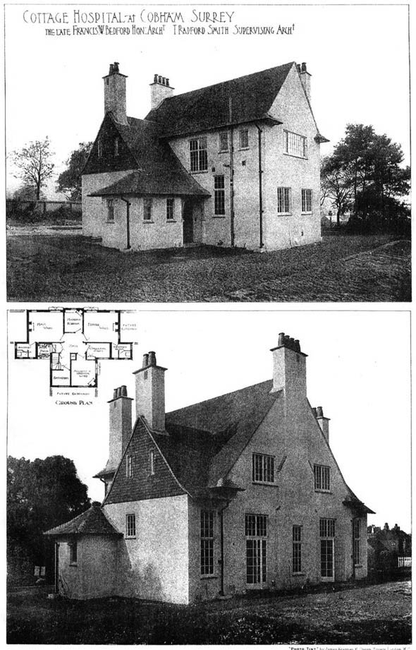 1905 Cottage Hospital at Cobham, Surrey Archiseek Irish Architecture