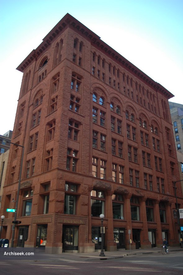1888 Bank of St. Paul Building, St. Paul, Minnesota Archiseek