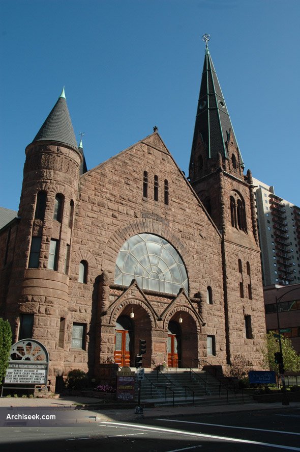 1890 - Central Presbyterian Church, St. Paul, Minnesota