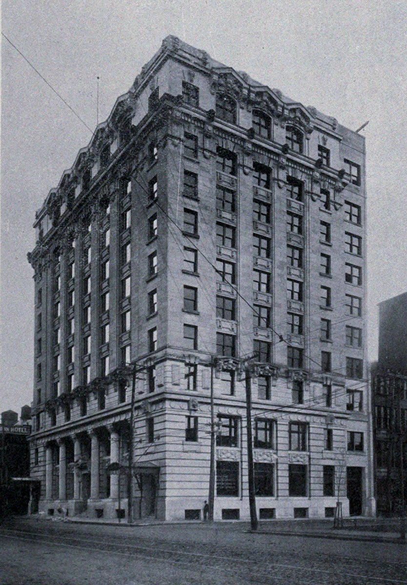 1908 - Canadian Express Building, Montreal, Canada - Architecture of ...
