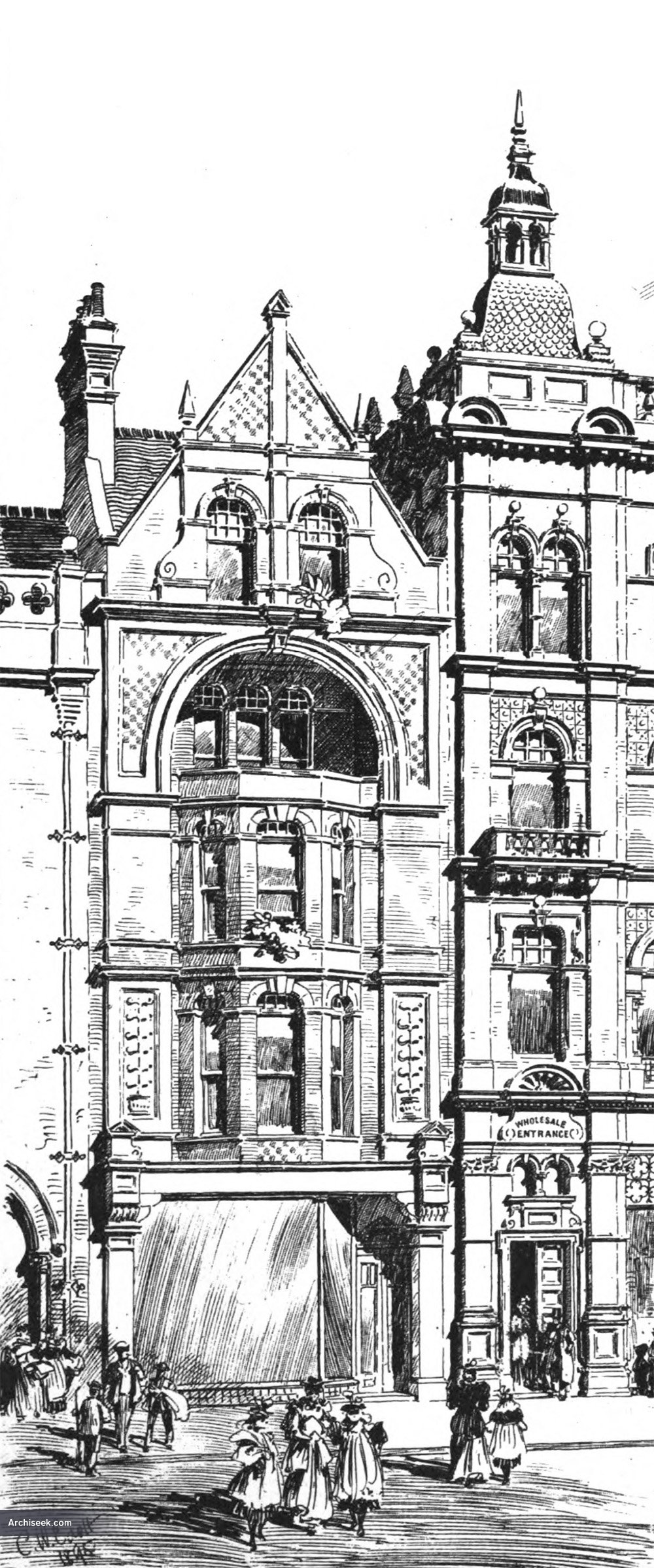 1917 Design for No.16 Henry St, Dublin Architecture