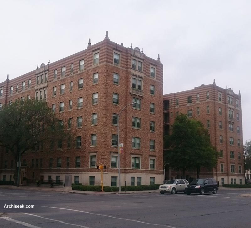 1930 Balfour Apartments, Regina, Saskatchewan Architecture