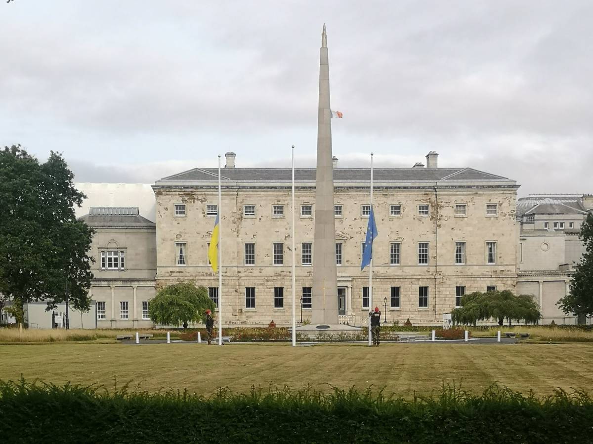 1950 Cenotaph, Leinster Lawn, Merrion Square, Dublin Architecture