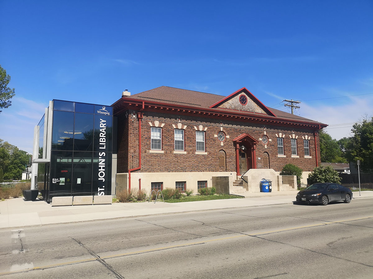 1914 – St. John’s Library, Winnipeg, Manitoba | Archiseek.com